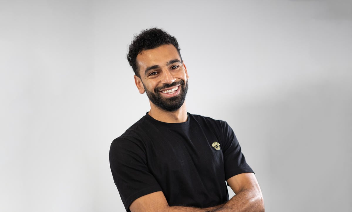 UK. World renowned footballer and UNHCR and Vodafone Foundation Ambassador for Instant Network Schools (INS), Mohamed Salah