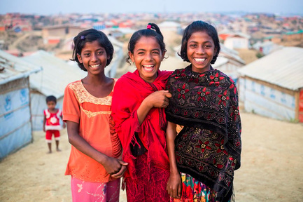 Bangladesh. Rohingya girls education and dreams for the future