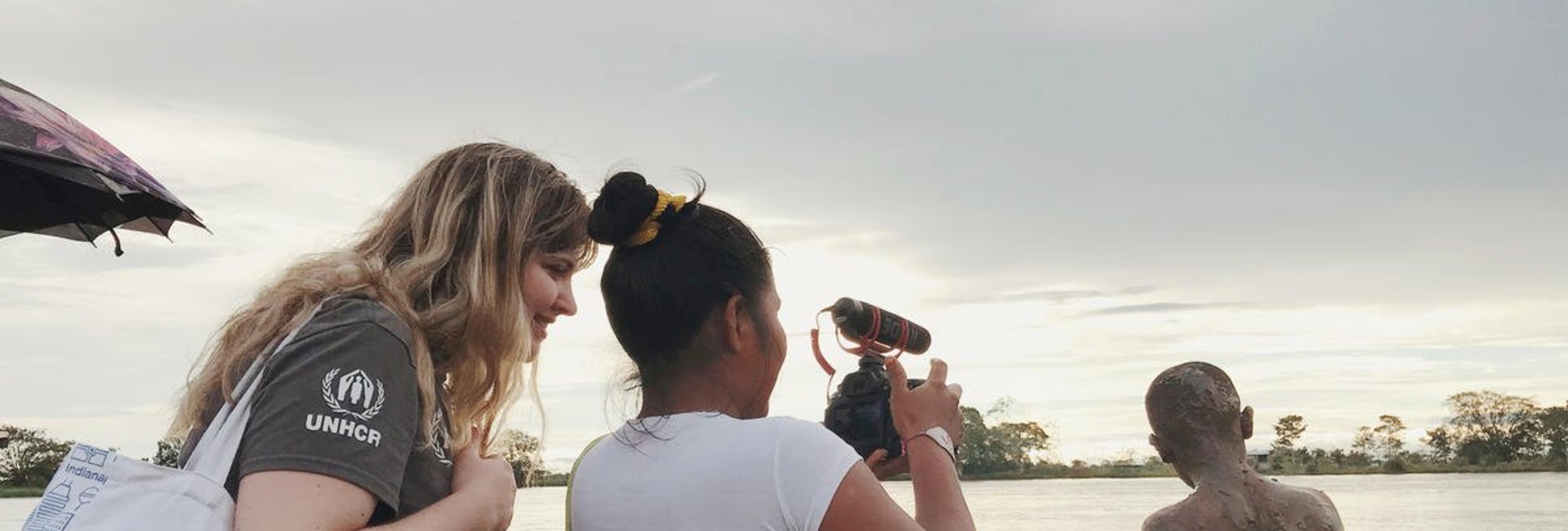 YouTube Creator For Change, Rosianna Halse Rojas trains young women to shoot and produce their own videos, empowering them to tell their own stories and those of their homes and country.