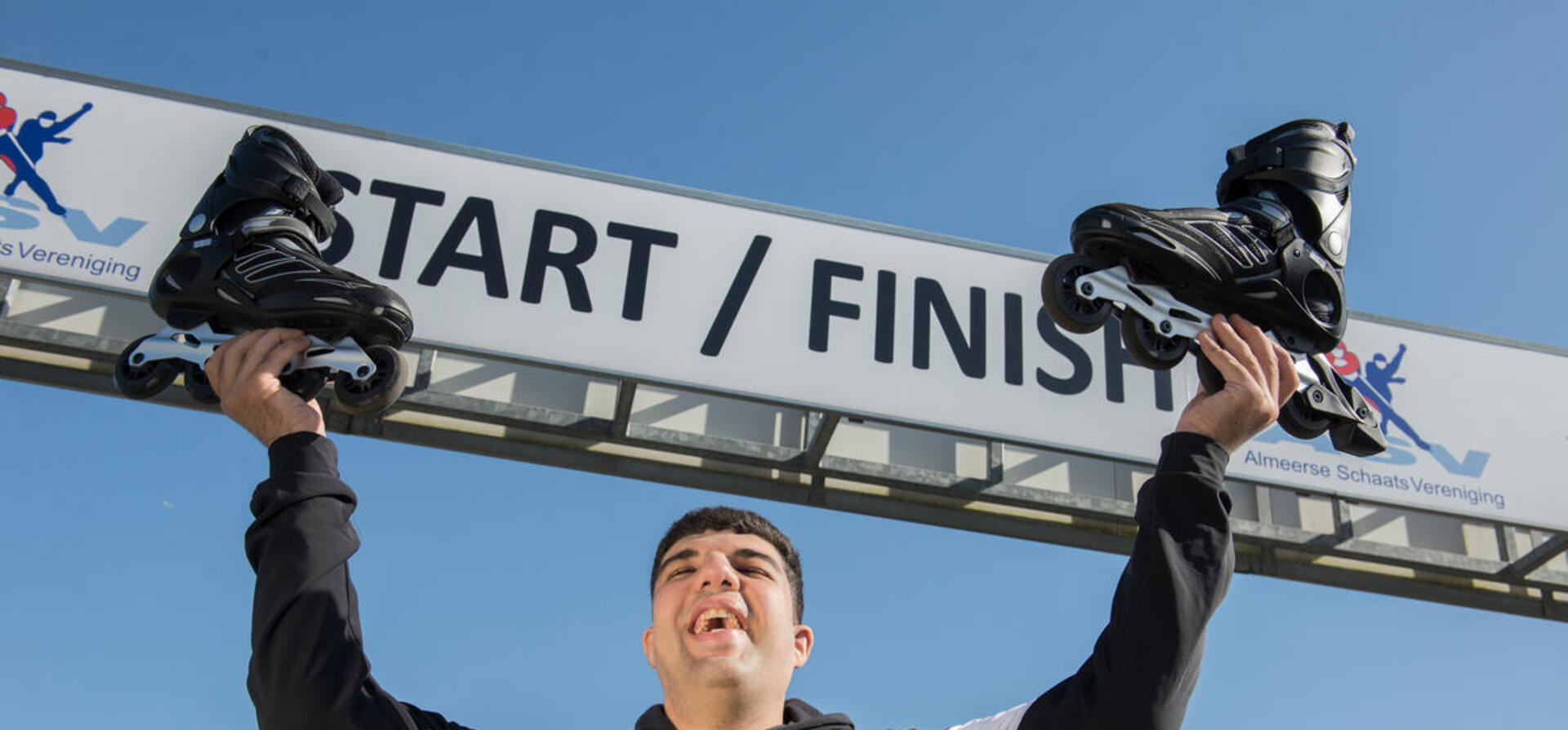 Netherlands. Mina Baghat, 26 yrs old, is a refugee status holder living in the Netherlands. He is a Special Olympics Athlete.