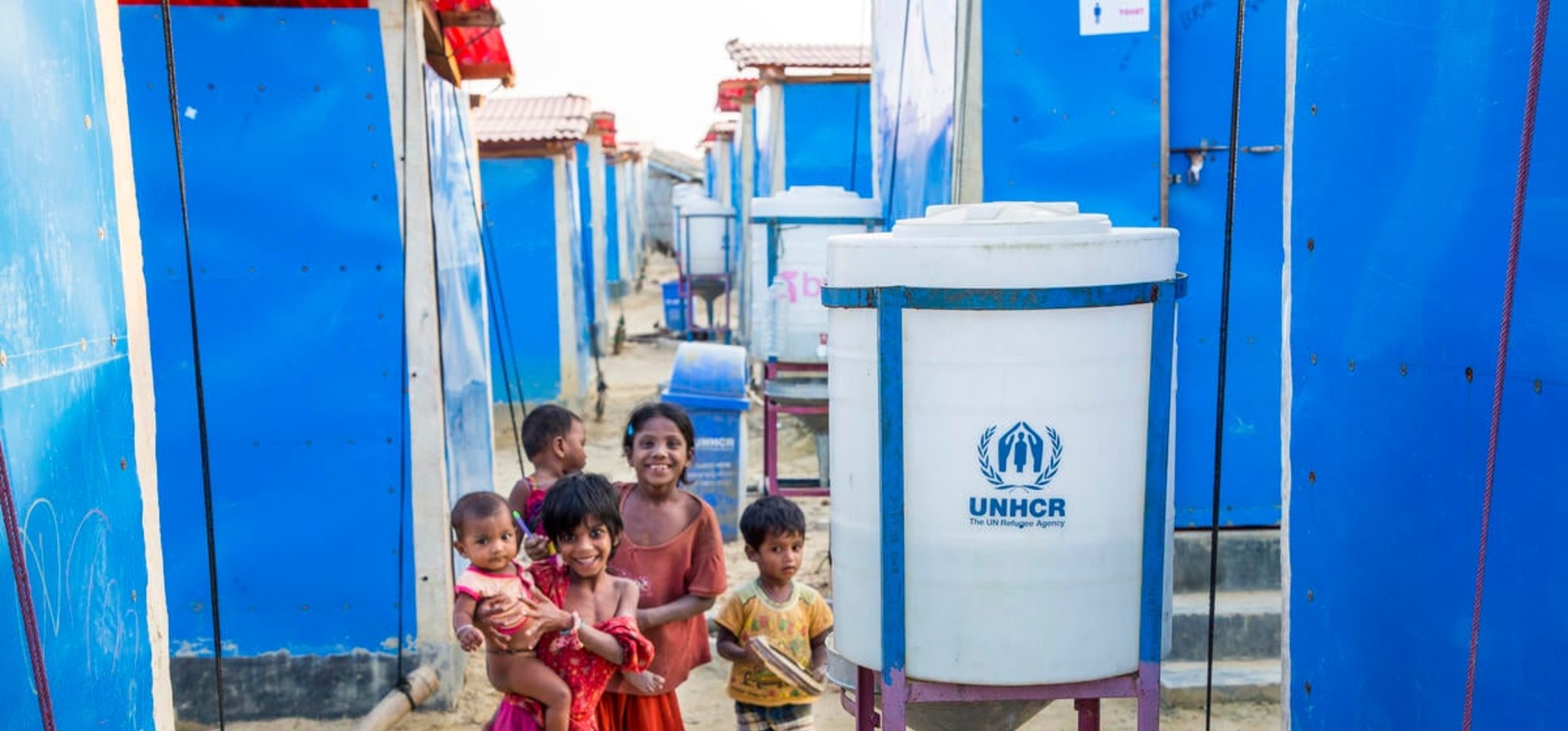 Bangladesh. Spacious and safer, Kutupalong work improves refugees' quality of life