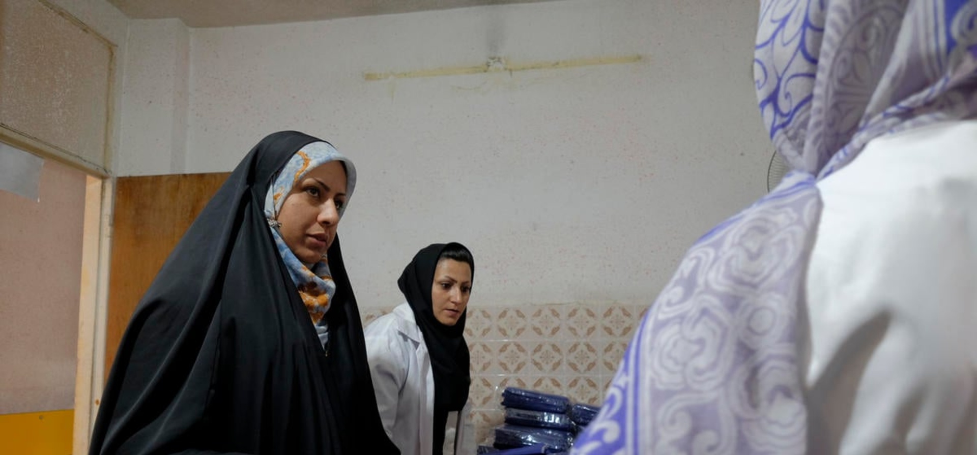 Iran. Afghan widow sets up small business employing fellow refugees