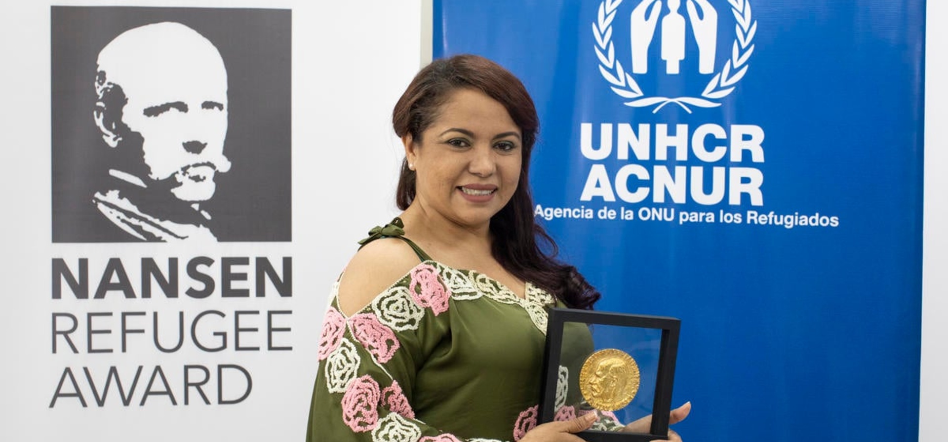 Colombia. Youth worker becomes Nansen Refugee Award Laureate 2020.