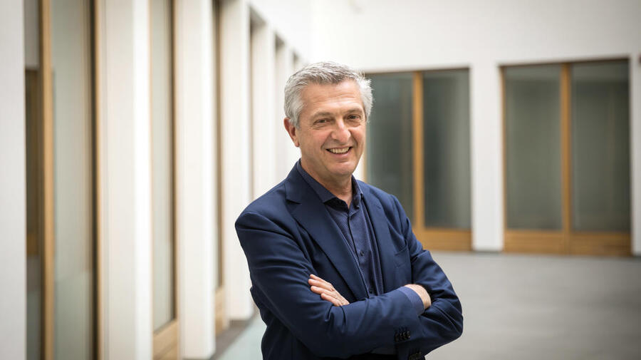 Portrait of UN High Commissioner for Refugees, Filippo Grandi 