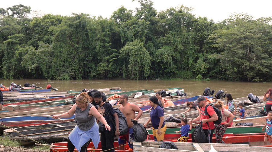 Panama. More than 500,000 people have crossed the Darién jungle in 2023
