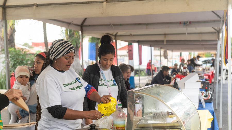 Entrepreneurship Fair in Central, Paraguay.