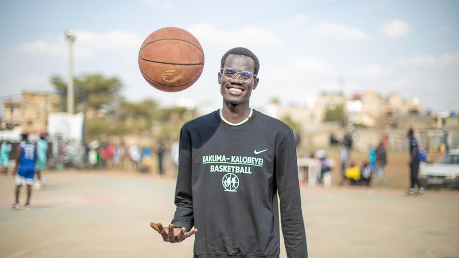 Kenya. Building unity and promoting refugee inclusion through basketball