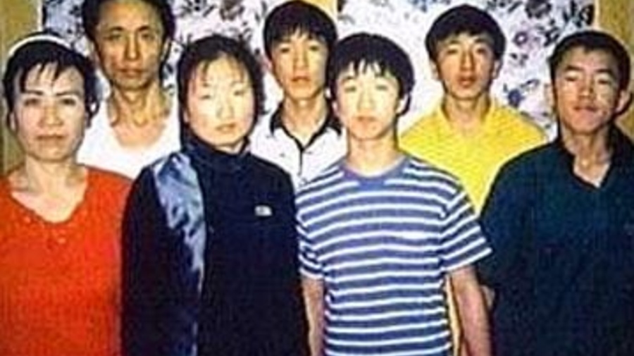 The family fled North Korea two years ago.