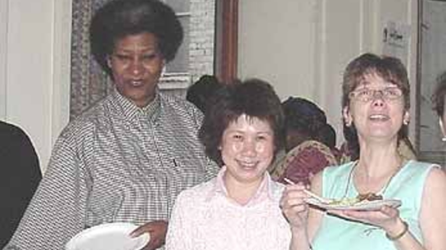 Through Mosaada, Huda (left) hopes to provide support for single women in hostels.