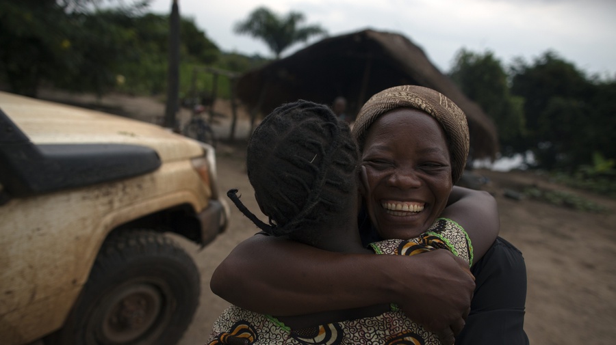 The Democratic Republic of Congo Nansen Award 2013 Rose and Sister Angélique Namaika