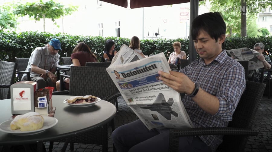 Determined young Afghan eyes academic success in Italy