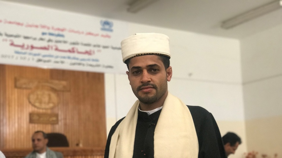 Yemen. In a war zone, students learn refugee law