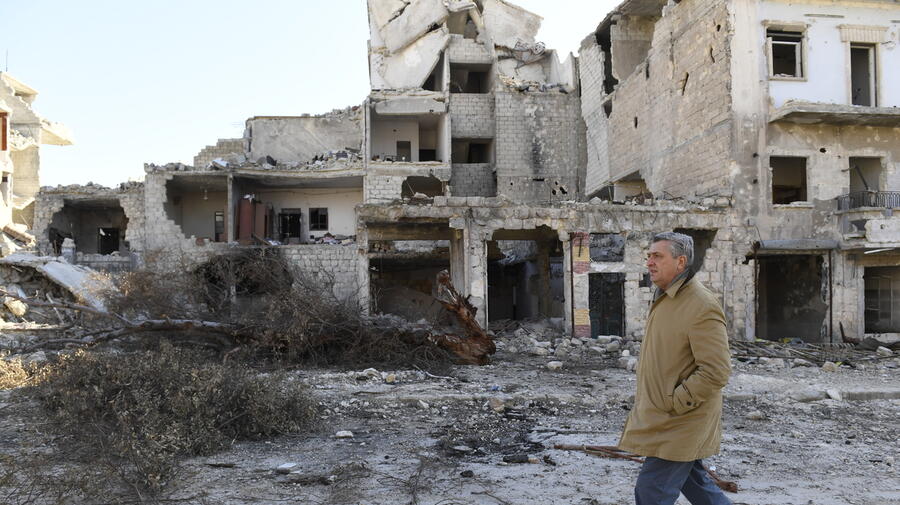 Syria. UN Refugees Chief witnesses signs of life returning to Aleppo