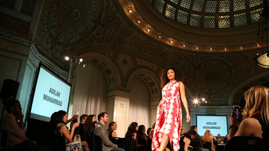 United States. Refugee-made fabrics hit the fashion runway as part of #WithRefugees World Tour