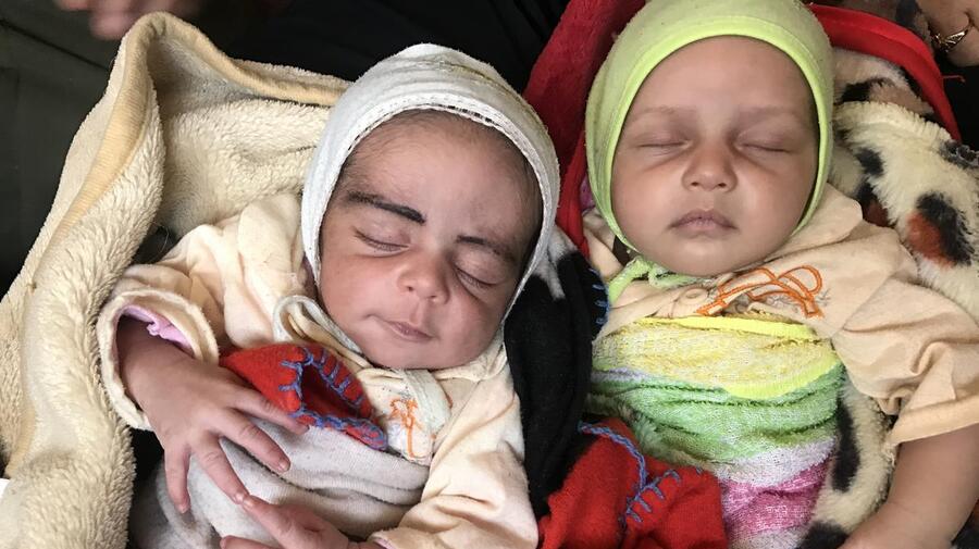 Yemen. Displaced Yemenis take refuge in Sana'a