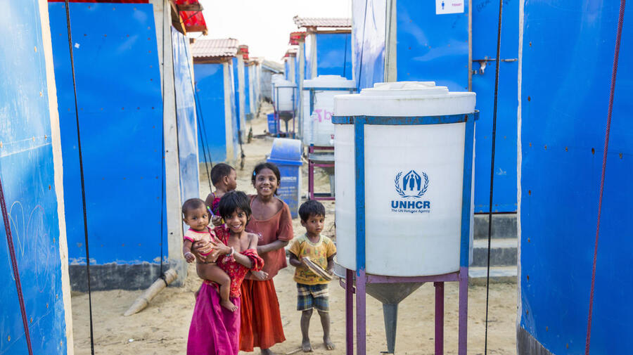 Bangladesh. Spacious and safer, Kutupalong work improves refugees' quality of life