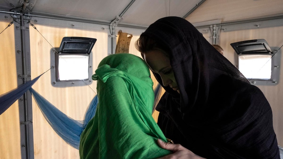 Bangladesh. UNHCR Special Envoy Angelina Jolie visits Rohingya refugee camps