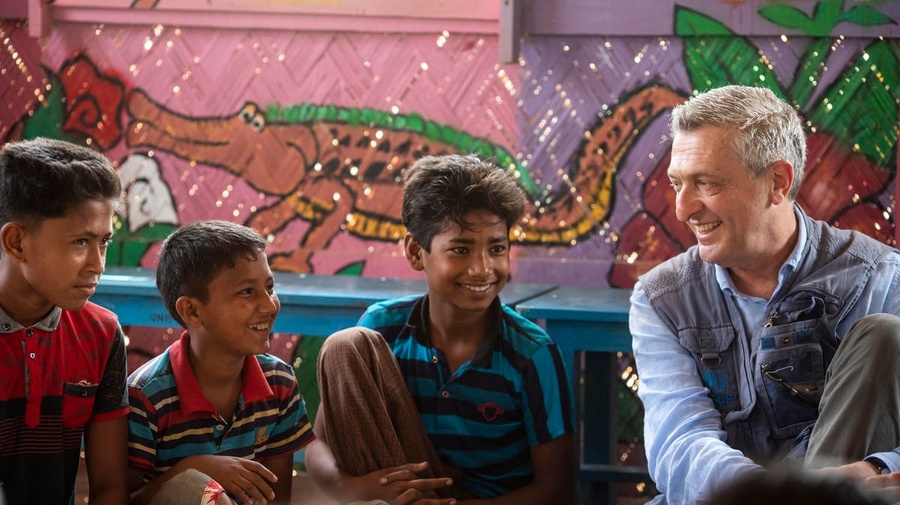 Bangladesh. The camps have the size and complexity of a city, a city of refugees