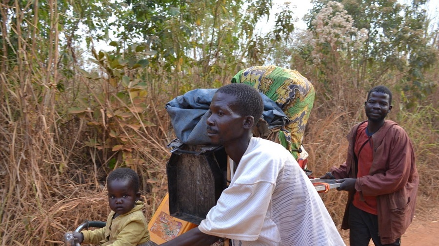 Democratic Republic of the Congo. Displaced by violence in Ituri province