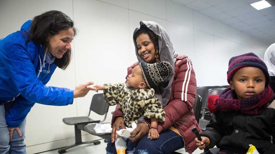 Italy. UNHCR evacuates refugees from Libya detention to Rome