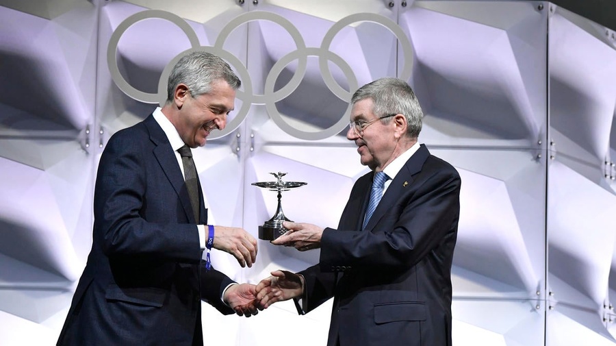 Switzerland.UN Refugee Agency honoured with Olympic Cup for sporting contribution