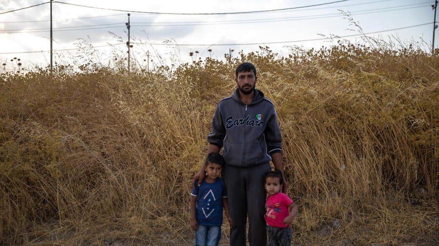 Iraq. UNHCR provides aid and shelter to refugees fleeing north-east Syria
