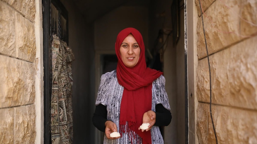 Lebanon. Midia Said Sido, Syrian from Aleppo living in Southern Lebanon