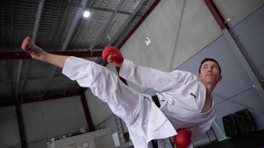 Australia. Olympic Hopefuls - Tokyo 2020. Martial artist Asif Sultani