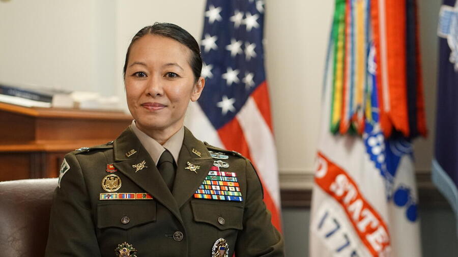USA. Former refugee now ranks as the highest active-duty woman of Vietnamese descent in the U.S. Army