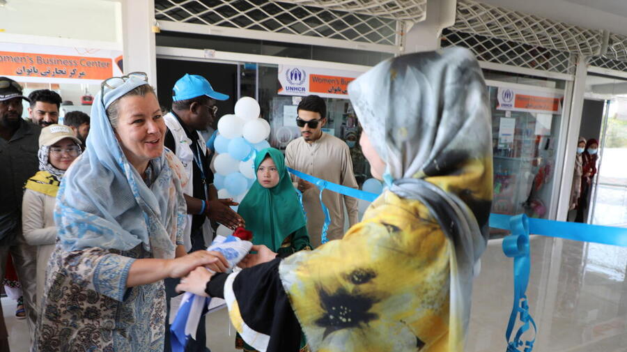 Afghanistan. The visit of Kelly T. Clements, the UNHCR Deputy High Commissioner to Herat Province, Afghanistan.